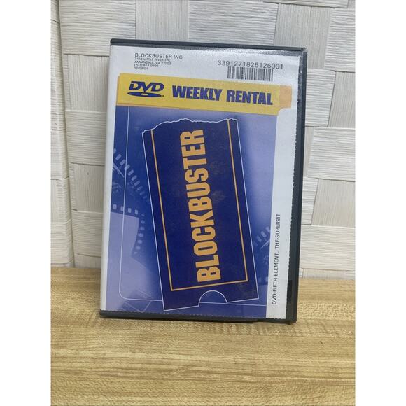 4 Blockbuster Video Rental DVD Cases w/Van Helsing Open Range 5th Element… - Picture 9 of 12